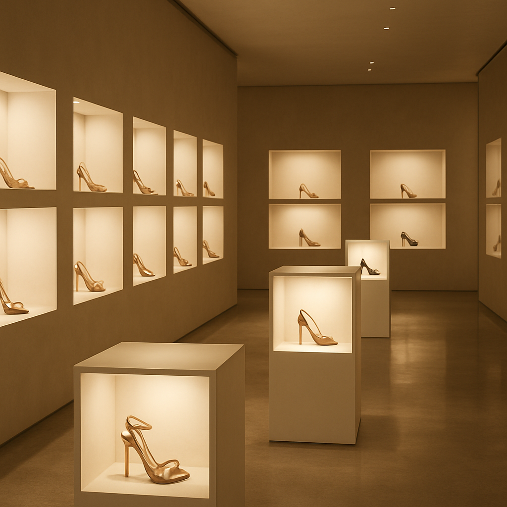 Yeteng Shoes luxury footwear showroom